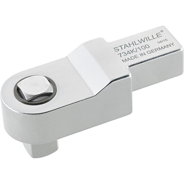 Calibrating square drive insert tool Size100 external square 3/4 " Size of mount 22x28 mm